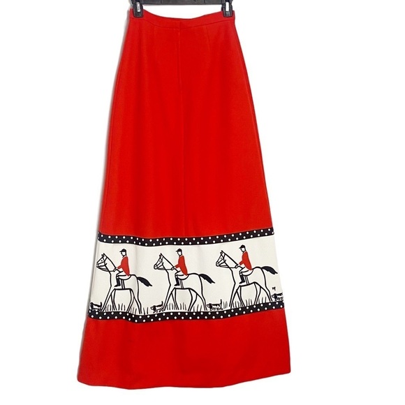 THE VESTED GENTRESS Equestrian Novelty Maxi Skirt - Picture 2 of 9